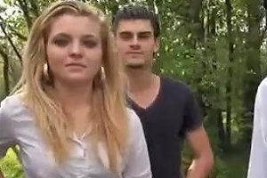 My Homemade Sexy Blonde 20y First Gangbang Upornia Com